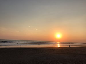 Sunrise at Salvador Beach