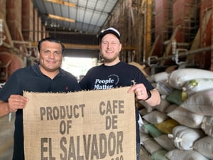 Product of El Salvador with Matt